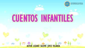 CUENTOS INFANTILES - Lozano Salome Joyce