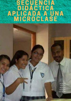 Secuencia Didáctica Aplicada A Una Microclase (1)