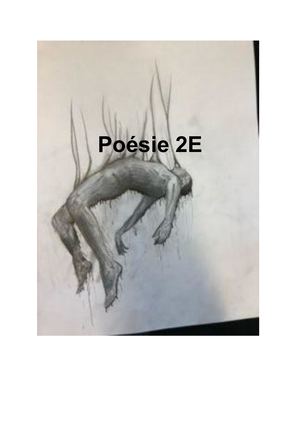Poésie 2e