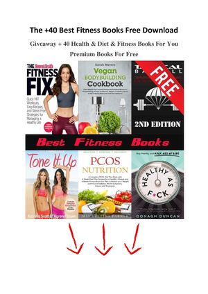 The 60 Best Fitness Books Free Download