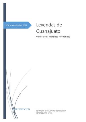 Leyendas De Guanajuato