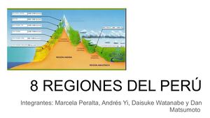 8 Regiones Del Perú