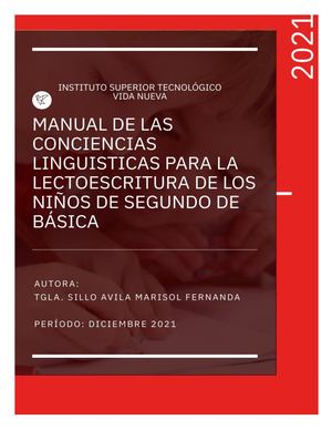 Manual De Conciencias Linguísticas