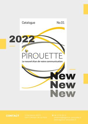 Catalogue 2022 Agence Pirouette