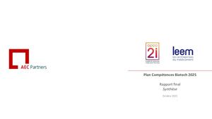 Plan Compétences Biotech 2025 - Rapport Final - Synthèse