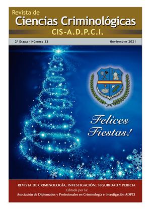 REVISTA CIS - ADCPI Nº 33 - DICIEMBRE 2021