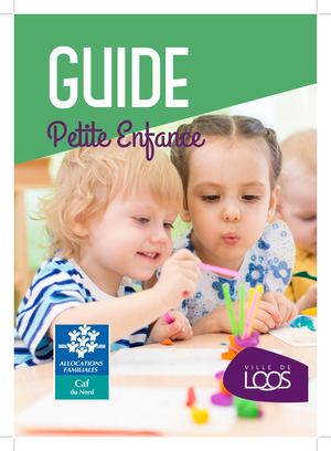 Brochure Petite Enfance