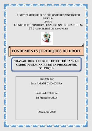 Droit Naturel Et Son Impact Sur Le Positivisme Du Droit By Jean Amani