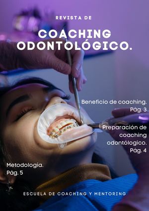 Revista De Coaching Odontologico.