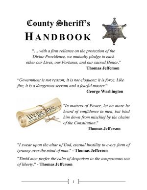 Sheriffs Handbook Final