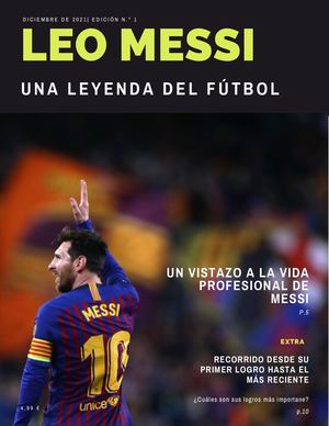 Catálogo Messi Saray González Sara Rodríguez