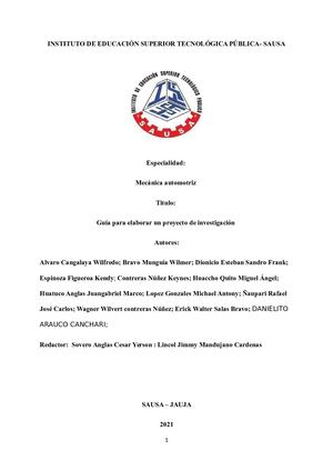 Trabajo De Investigacion