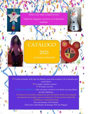 Catalogo Piñatas