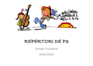 P3 Repertori 1r Trimestre 2021 22