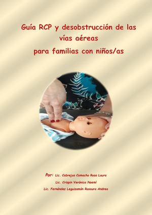 RCP Lactantes