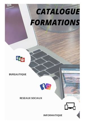 Catalogue Des Formations 2021 2021