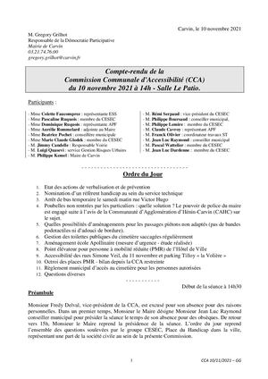 CR CCA // 10.11.2021