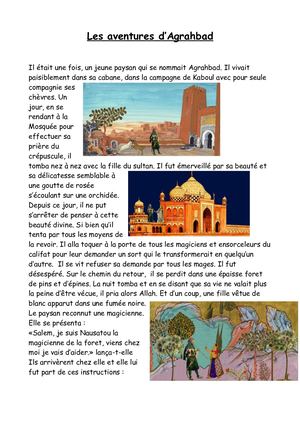 Expression éCrite Mille Et Une Nuits