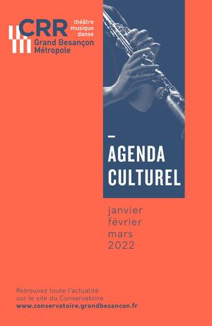 AGENDA CULTUREL JANV / MARS 2022 [CRR]