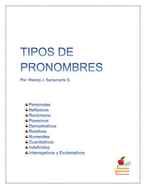 Tipos De Pronombres