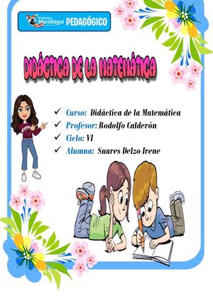 Didactica De La Matemática