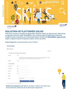 Newsletter Skills 8