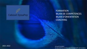Présentation Cabinet Synapsy V3 Déc 2021