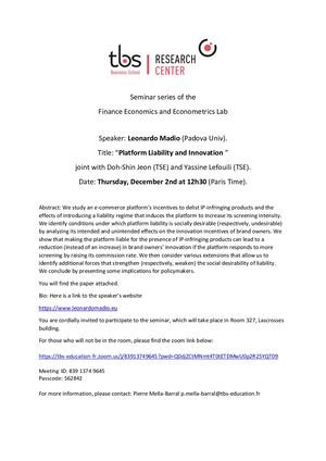 TBS Seminar FEELab Madio 2 Dec 2021