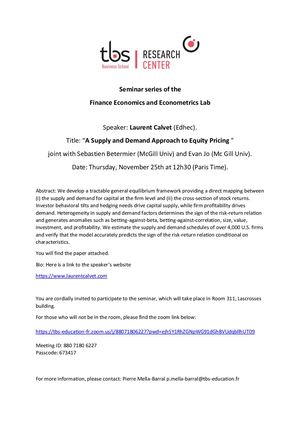 TBS Seminar FEELab Calvet 25 Nov 2021