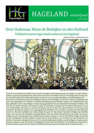 Over Oudeman, Marie de Bedzijker en den Huilmuil. Volksbedevaarten tegen kinderziekten in het Hageland.