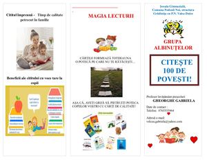 Pliant Magia Lecturii Gabi