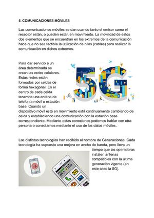 Comunicaciones Móviles