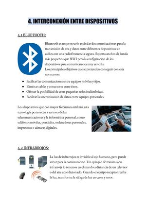 INTERCONEXIÓN ENTRE DISPOSITIVOS