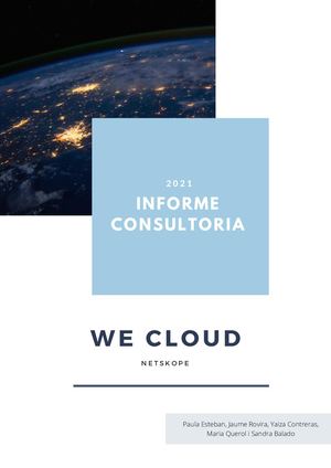 We cloud - Netskope