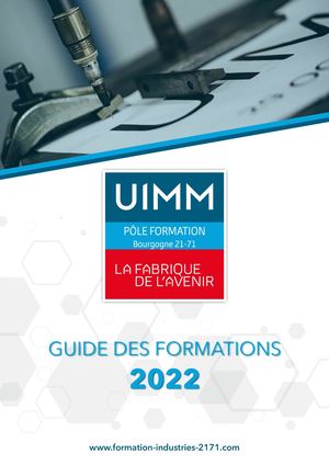 Catalogue Formations 2022 Pole Formation Uimm Bourgogne 2171