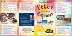 Calendrier Fêtes 2022, secteur Lormes, en Morvan Sommets & Grands Lacs