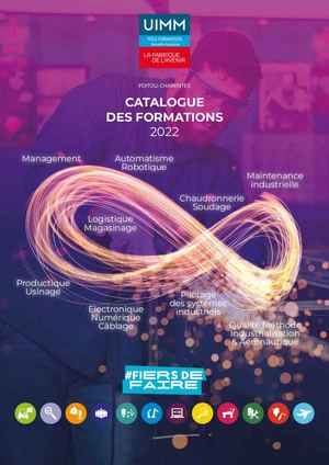 Catalogue des formations 2022