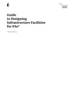 англ Руководство по проектированию объектов инфраструктуры на ООПТ