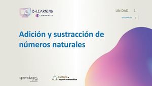 Adicion Y Sustraccion De Naturales