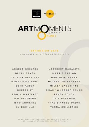 DF Art Agency X Art Moments Jakarta | Art Moments Online 2