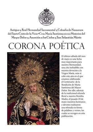 Corona Poética Mayor Dolor