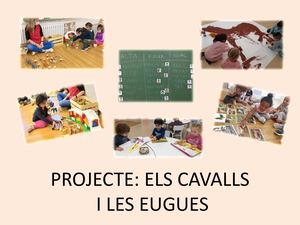 Projecte P3 Els Cavalls I Les Eugues