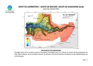 Gouf de Capbreton - Golfe de Gascogne