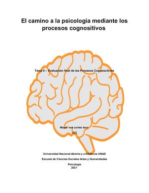 Tarea 5 – Mayer Cortes Leon Evaluación Final De Los Procesos Cognoscitivos