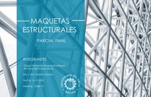 Maquetas Estructurales (Diego Richard) Des