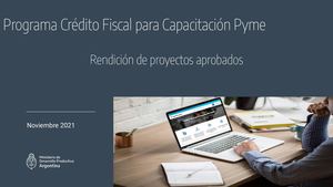 Crédito Fiscal - Rendición