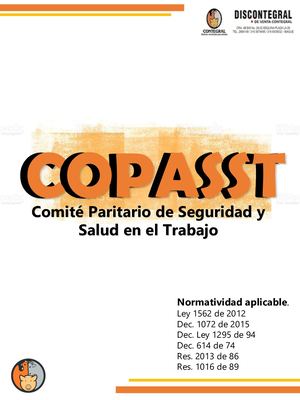 Cartilla Copasst