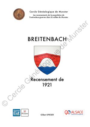 Breitenbach 1921 (extraits)