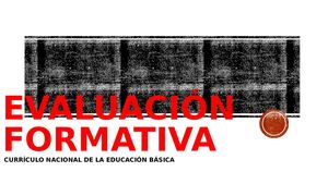 Evaluacion Formativa Cneb