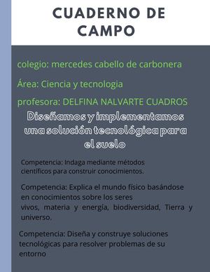 Cuaderno De Campo